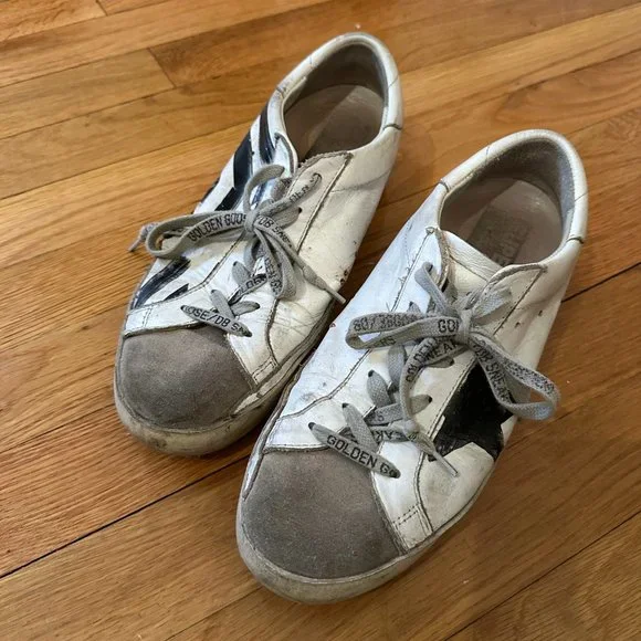 Golden Goose Super-Star low-top sneakers 7.5 - Picture 5 of 5